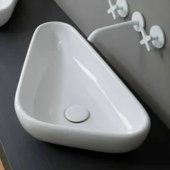 Viadurini Bathroom Keramikwaschbecken-Aufsatzwaschbecken aus Keramik in modernem Design made in Italy Sofia