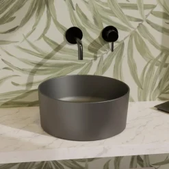 Viadurini Bathroom Keramikwaschbecken-Aufsatzwaschbecken aus Keramik in verschiedenen Ausführungen, hergestellt in Italien – Kugeln