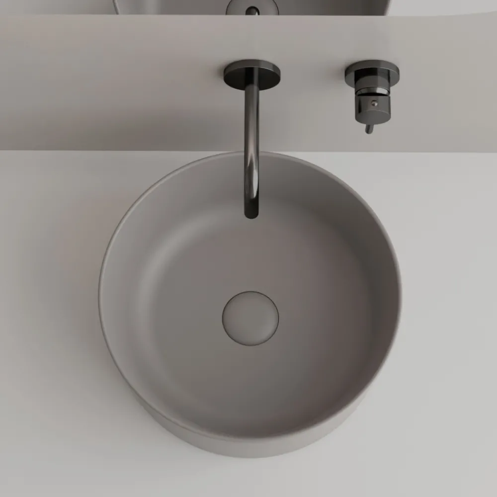 Viadurini Bathroom Keramikwaschbecken-Aufsatzwaschbecken aus Keramik in verschiedenen Ausführungen, hergestellt in Italien – Kugeln