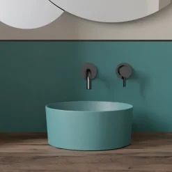 Viadurini Bathroom Keramikwaschbecken-Aufsatzwaschbecken aus Keramik in verschiedenen Ausführungen, hergestellt in Italien – Kugeln