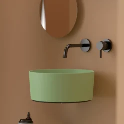 Viadurini Bathroom Keramikwaschbecken-Aufsatzwaschbecken aus Keramik in verschiedenen Ausführungen, hergestellt in Italien – Kugeln