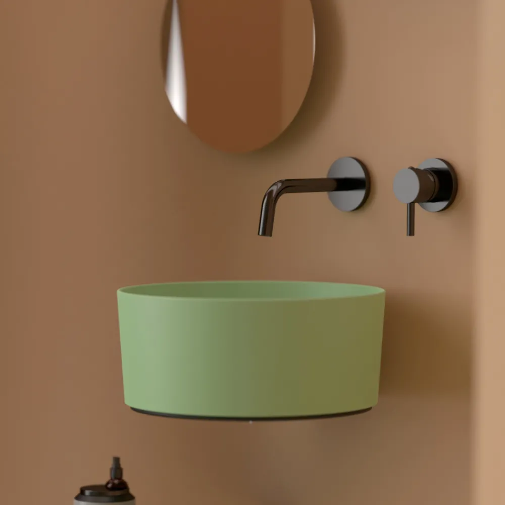 Viadurini Bathroom Keramikwaschbecken-Aufsatzwaschbecken aus Keramik in verschiedenen Ausführungen, hergestellt in Italien – Kugeln