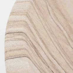 Viadurini Bathroom Steinwaschbecken-Aufsatzwaschbecken aus Sandstein in runder Form - Cerasolo