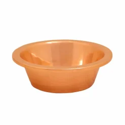 Viadurini Bathroom Kupferwaschbecken-Aufsatzwaschbecken Kuper handbearbeitet Sole