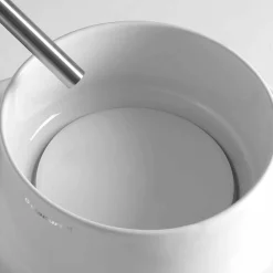 Viadurini Bathroom Keramikwaschbecken-Aufsatzwaschbecken mit integriertem Regal aus farbiger Keramik - Uber