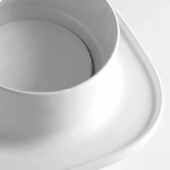 Viadurini Bathroom Keramikwaschbecken-Aufsatzwaschbecken mit integriertem Regal aus farbiger Keramik - Uber