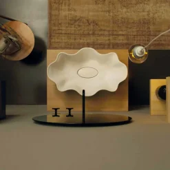 Viadurini Bathroom Keramikwaschbecken-Aufsatzwaschbecken modernes Design, weiße Keramik made in Italy Cubo