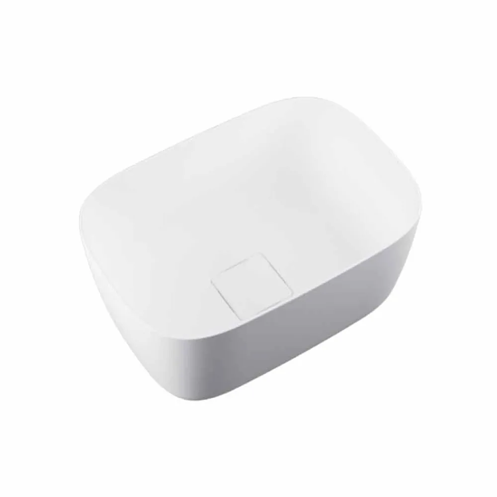 Viadurini Bathroom Design Waschbecken Aus Solid Surface-Aufsatzwaschschale in Italien hergestellt, Lallio