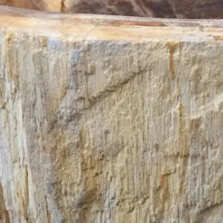 Viadurini Bathroom Steinwaschbecken-Aufsatzwaschtisch aus verchromtem Holz Star Big, Einzelstück