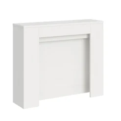 Viadurini Living Ausziehbarer Konsolentisch-Ausziehbare Konsole auf 211 cm aus Melaminplatten „Made in Italy“ – Principessa