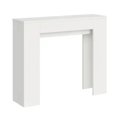 Viadurini Living Ausziehbarer Konsolentisch-Ausziehbare Konsole auf 181 cm aus Melaminplatten „Made in Italy“ – Drago