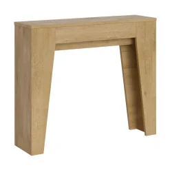 Viadurini Living Ausziehbarer Konsolentisch-Ausziehbare Konsole auf 181 cm in Melamin Essence Made in Italy – Castello
