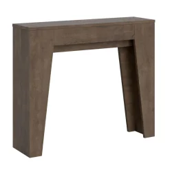 Viadurini Living Ausziehbarer Konsolentisch-Ausziehbare Konsole auf 181 cm in Melamin Essence Made in Italy – Castello