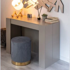 Viadurini Living Ausziehbarer Konsolentisch-Ausziehbare Konsole bis zu 294 cm aus Melamin Made in Italy - Pineta