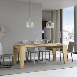 Viadurini Living Ausziehbarer Konsolentisch-Ausziehbare Konsole, erhältlich in 2 verschiedenen Größen, hergestellt in Italien – Grifone