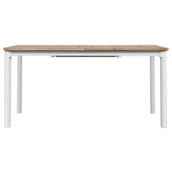 Viadurini in the Garden Gartentische Aus Aluminium|Ausziehbare Gartentische-Ausziehbarer Butterfly-Tisch bis 210 cm aus Aluminium und Teakholzplatte - Incanto