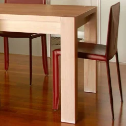 Viadurini Living Esstische Nach Mass|Ausziehbare Esstische-Ausziehbarer Designtisch aus Eichenholz, L160 / 260xP90cm, Jacob