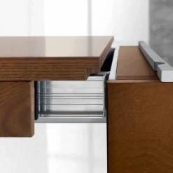 Viadurini Living Esstische Nach Mass|Ausziehbare Esstische-Ausziehbarer Designtisch Bis zu 350 cm aus Eschenholz Made in Italy - Ketla