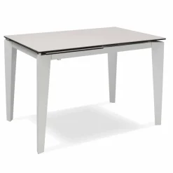 Viadurini Living Ausziehbare Esstische-Ausziehbarer Esstisch 120 / 170xP80 aus Glaskeramik - Bino