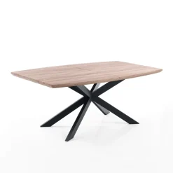 Viadurini Living Ausziehbare Esstische-Ausziehbarer Esstisch aus Metall und MDF – Iridium