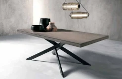 Viadurini Living Esstische Nach Mass|Ausziehbare Esstische-Ausziehbarer Esstisch aus Eichenholz L315 made in Italy, Oncino