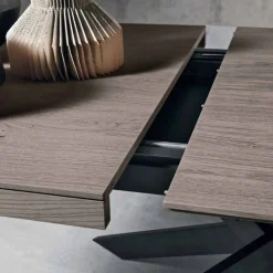 Viadurini Living Esstische Nach Mass|Ausziehbare Esstische-Ausziehbarer Esstisch aus Eichenholz L315 made in Italy, Oncino