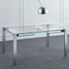 Viadurini Living Esstische Nach Mass|Ausziehbare Esstische-Ausziehbarer Esstisch aus extraleichtem Glas und Metall Made in Italy - Sopot