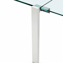 Viadurini Living Esstische Nach Mass|Ausziehbare Esstische-Ausziehbarer Esstisch aus extraleichtem Glas und Metall Made in Italy - Sopot