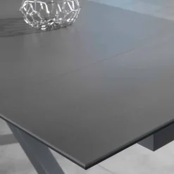 Viadurini Living Ausziehbare Esstische-Ausziehbarer Esstisch aus Glaskeramik, L160 / 240 P90 cm - Bacco