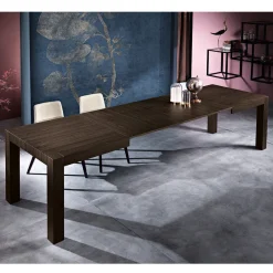 Viadurini Living Ausziehbare Esstische-Ausziehbarer Esstisch aus Melaminholz, hergestellt in Itay, Oky