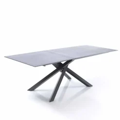Viadurini Living Ausziehbare Esstische-ausziehbarer Esstisch aus Glas und Metall - Tristano