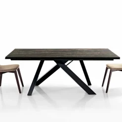 Viadurini Living Ausziehbare Esstische-Ausziehbarer Esstisch aus Glaskeramik made in Italy, Wilmer