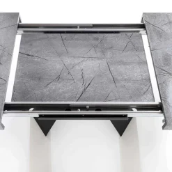 Viadurini Living Ausziehbare Esstische-Ausziehbarer Esstisch Bis zu 220 cm mit Melaminholzplatte - Amiro