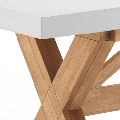 Viadurini Living Ausziehbare Esstische-Ausziehbarer Esstisch bis 360 cm aus Massivholz - Massimo