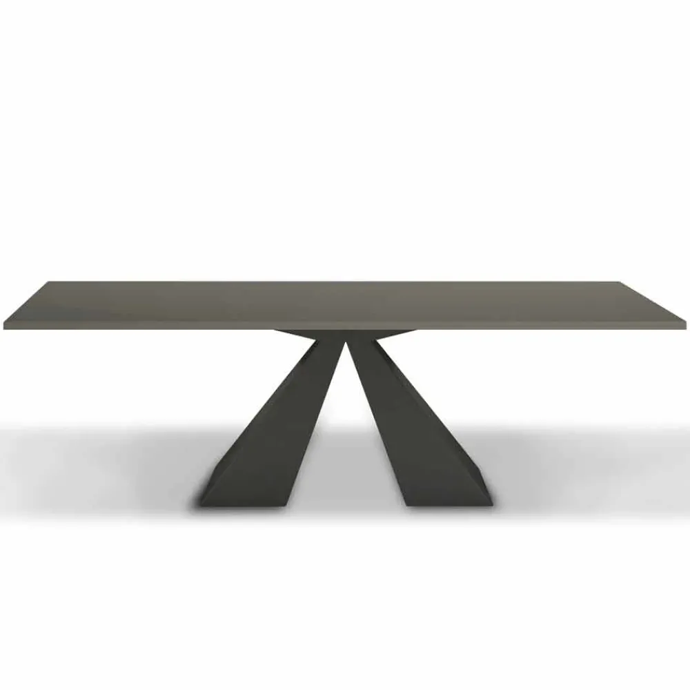 Viadurini Living Ausziehbare Esstische-Ausziehbarer Esstisch bis 300 cm in Fenix Made in Italy – Dalmatiner