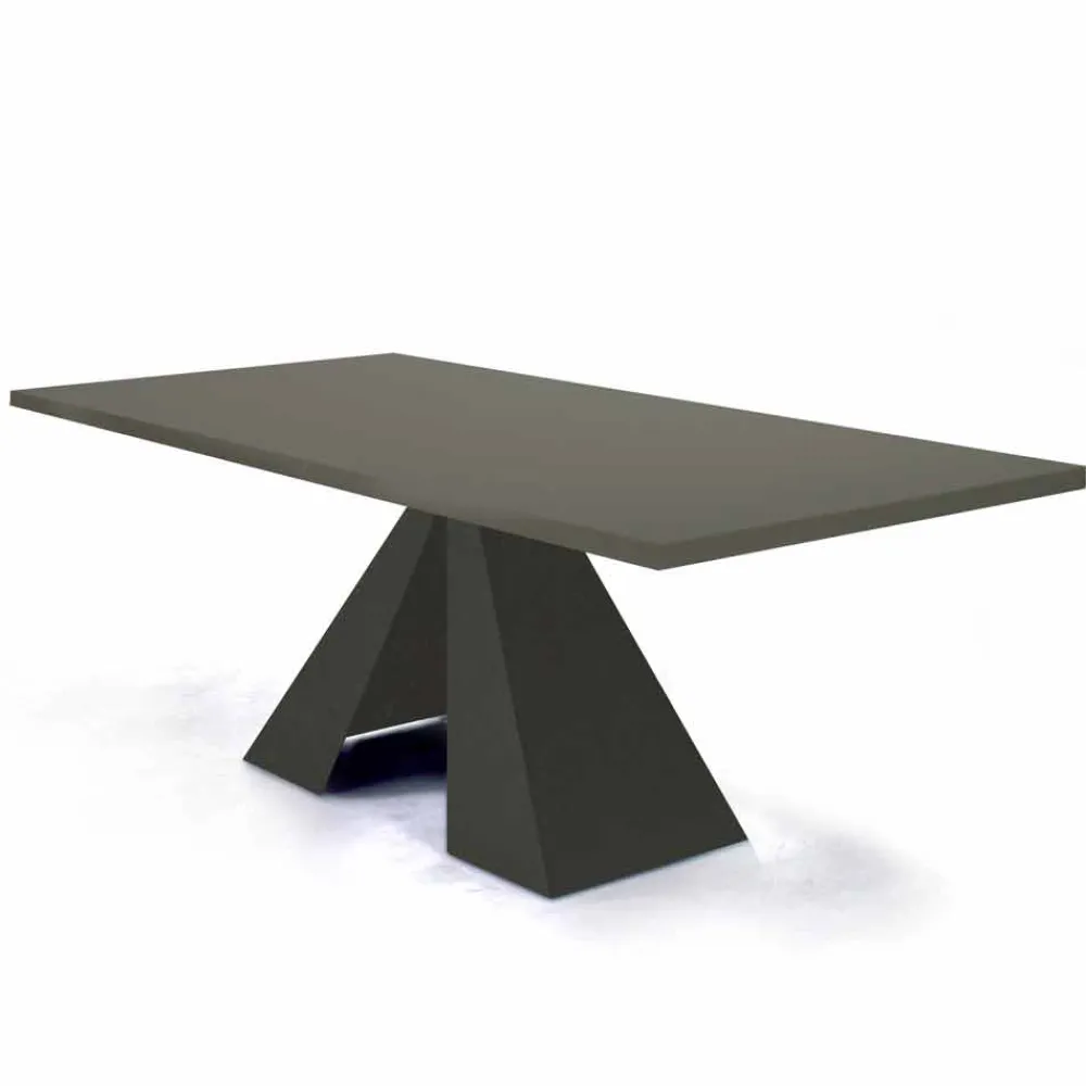 Viadurini Living Ausziehbare Esstische-Ausziehbarer Esstisch bis 300 cm in Fenix Made in Italy – Dalmatiner