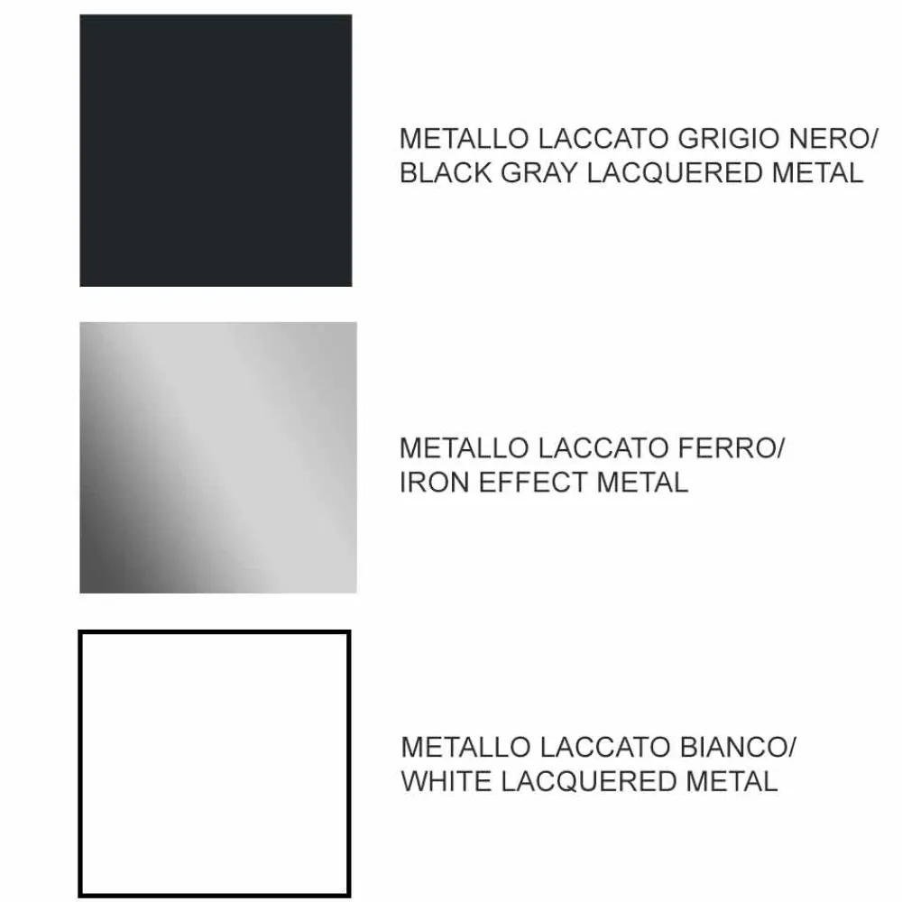 Viadurini Living Ausziehbare Esstische-Ausziehbarer Esstisch Bis zu 294 cm in Gres und Metall Made in Italy - Nuzzio