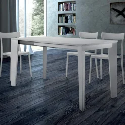 Viadurini Living Ausziehbare Esstische-Ausziehbarer Esstisch bis 310 cm aus Melamin, hergestellt in Italien – Siebzigerjahre