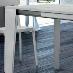 Viadurini Living Ausziehbare Esstische-Ausziehbarer Esstisch bis 310 cm aus Melamin, hergestellt in Italien – Siebzigerjahre