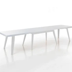 Viadurini Living Ausziehbare Esstische-Ausziehbarer Esstisch Bis zu 315 cm aus Mdf und Massivholz - Paolo