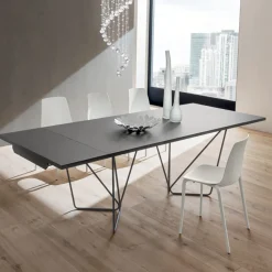 Viadurini Living Ausziehbare Esstische-Ausziehbarer Esstisch Bis zu 280 cm in Fenix Made in Italy - Eolo