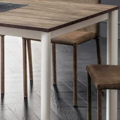 Viadurini Living Ausziehbare Esstische-Ausziehbarer Esstisch Bis zu 334 cm Holzoptik Made in Italy - Maltesisch