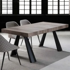 Viadurini Living Ausziehbare Esstische-Ausziehbarer Esstisch Bis zu 500 cm mit Melaminplatte - Raimondo