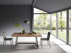 Viadurini Living Ausziehbare Esstische-Ausziehbarer Esstisch Bis zu 160 cm aus Holz Made in Italy - Eugenia