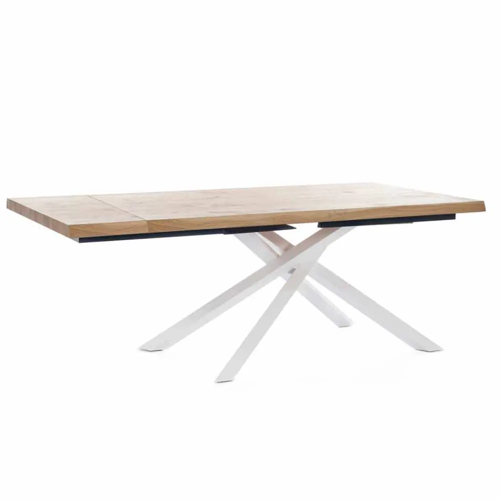 Viadurini Living Ausziehbare Esstische-Ausziehbarer Esstisch Bis zu 240 cm aus Holz Made in Italy - Xino