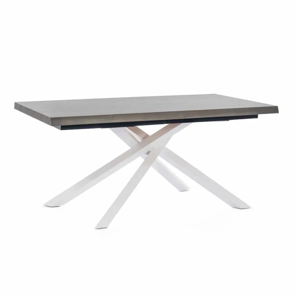 Viadurini Living Ausziehbare Esstische-Ausziehbarer Esstisch Bis zu 240 cm aus Holz Made in Italy - Xino