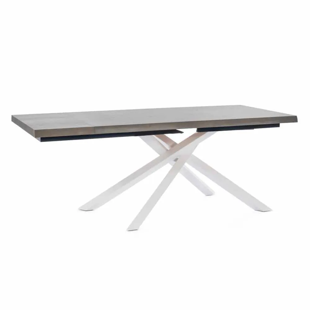 Viadurini Living Ausziehbare Esstische-Ausziehbarer Esstisch Bis zu 240 cm aus Holz Made in Italy - Xino