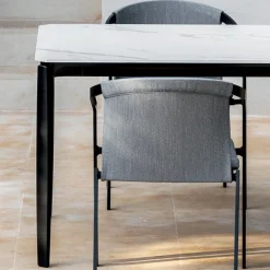 Viadurini in the Garden Gartentische Aus Aluminium-Ausziehbarer Esstisch im Freien 318 cm aus Aluminium und Steinzeug - Filomena