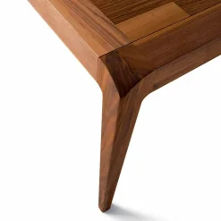 Viadurini Living Esstische Nach Mass|Ausziehbare Esstische-Ausziehbarer Esstisch, natürliches Nussholz, modernes Design Sanni