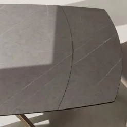 Viadurini Living Ausziehbare Esstische-Ausziehbarer Fasstisch aus geschichtetem HPL mit verschiedenen Oberflächen - Incontro